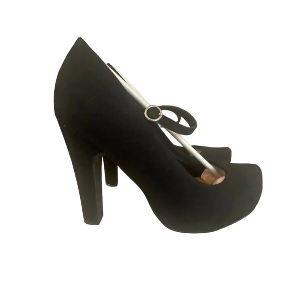 Sivellya Black Platform Pumps size 9 W - Picture 5 of 5